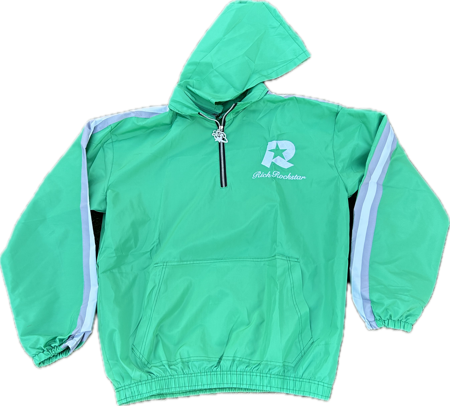 R$R Green Windbreaker