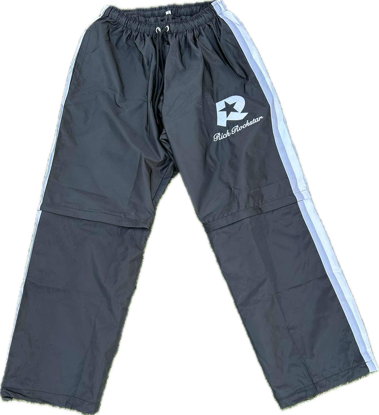 R$R Black Track Pants