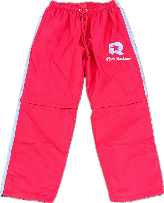 R$R Red Track Pants