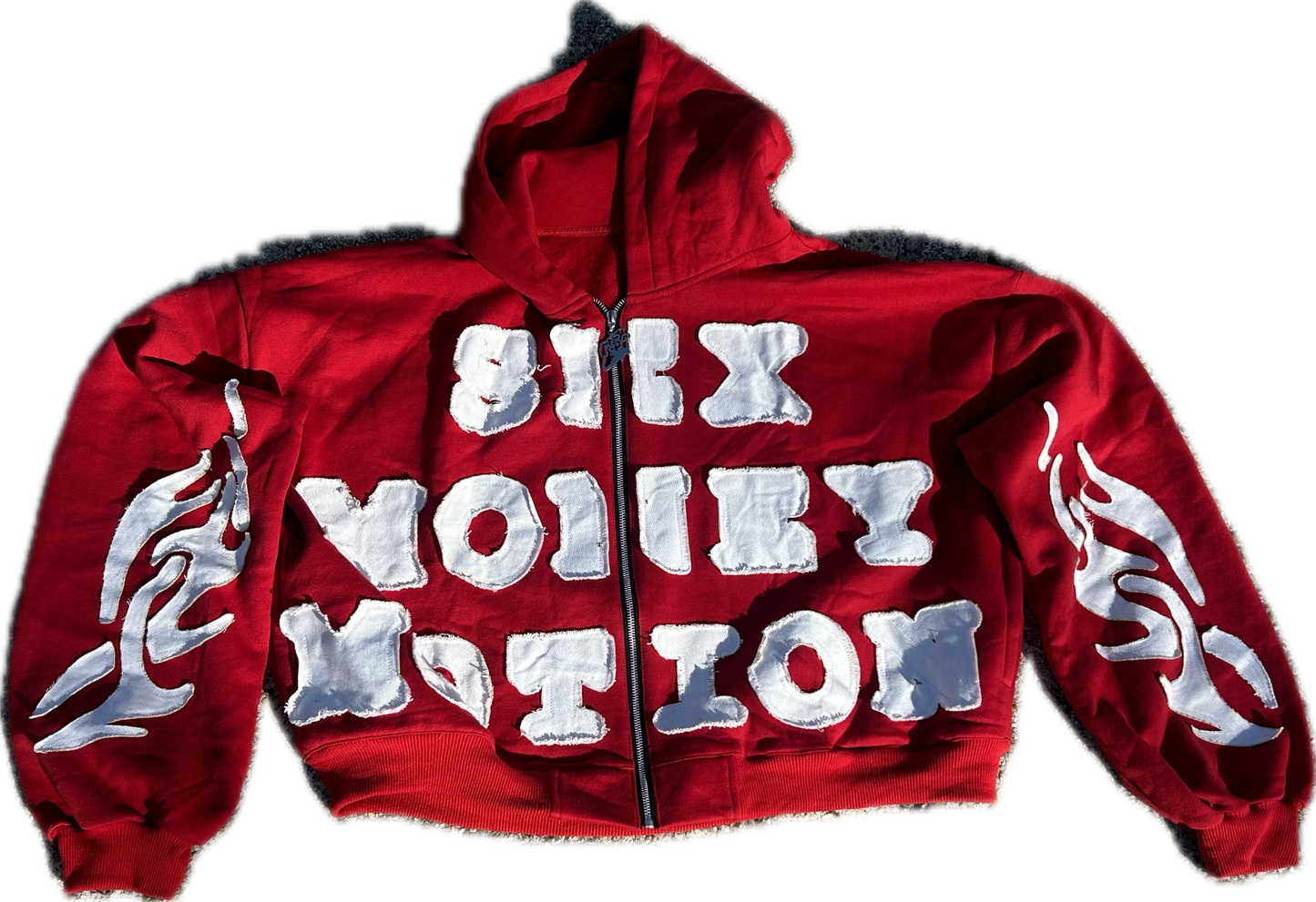 R$R Sex Money Motion Zip-Up (Red)