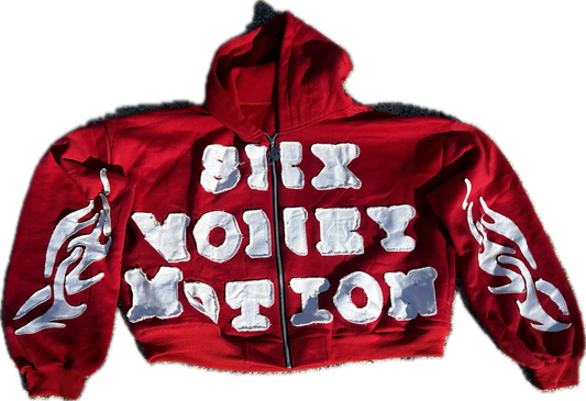 R$R Sex Money Motion Zip-Up (Red)